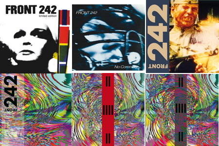 Front 242 Geography / No Comment / Pulse 2016 box sets front cover image picture