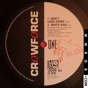 Crowforce Don't Look Down United Kingdom 12" single 12DVN 101 product image photo cover number 2