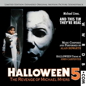 Alan Howarth Halloween 5: The Revenge Of Michael Myers Album primary image photo cover